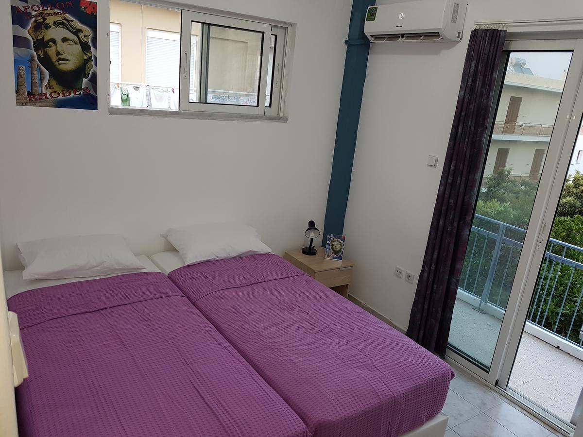 Rhodes City Apollon Apartments H-3 H-4 מראה חיצוני תמונה